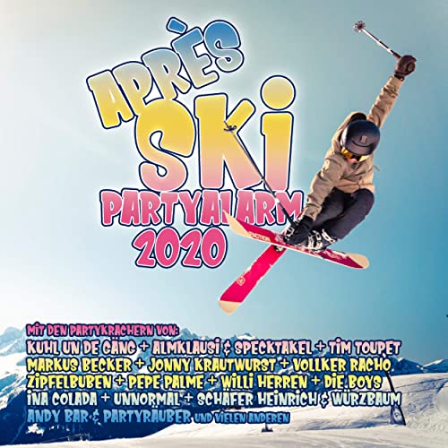 CD-Cover CD-Cover Après Ski Partyalarm 2020 - DJ Jürgen Brosda und der Werner - Alarm Alarm